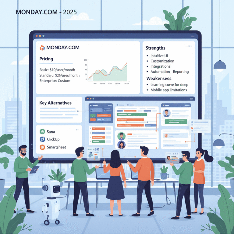 Avis Complet Monday.com 2025 : Test, Fonctionnalités, Prix